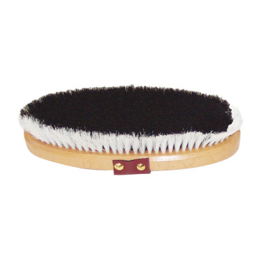 Brosse douce Umbria Equitazione dos en bois moyenne