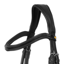 Equestro anatomisch hoofdstel voor paardrijden – leer