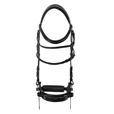 Bridon hackamore Supreme Noir