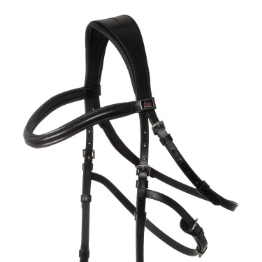 Bridon hackamore Supreme Noir