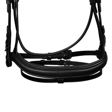 Bridon d’équitation Equestro Softy Cover avec rênes