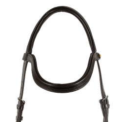 Bridon Comfitec Equestro anatomique en cuir Marron foncé