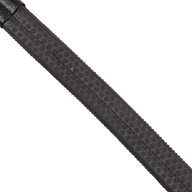 Bridon anglais Equestro noir en cuir Noir