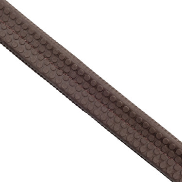 Bridon anatomique Equestro muserolle curvée Marron foncé