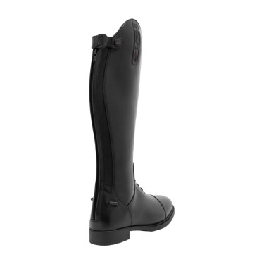 Kinderrijlaarzen Supreme wide calf met veters Zwart