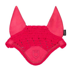 Oornet voor hobbyhorse Equestro Fuchsia Roze