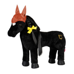 Bonnet pour jouet cheval Equestro Rouge brique