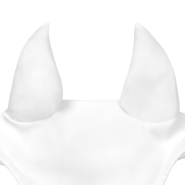 Equestro Silica oornetje met logo Wit