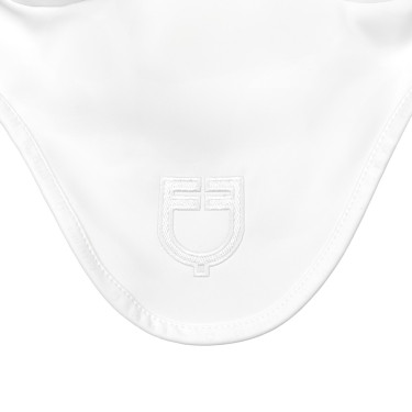 Bonnet Equestro Silica avec logo Blanc