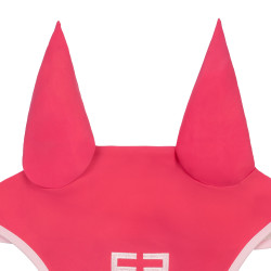 Bonnet Equestro matelassé Wave en tissu technique Chèvrefeuille / ballerine Rose