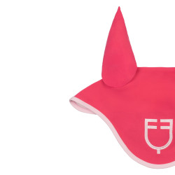Bonnet Equestro matelassé Wave en tissu technique Chèvrefeuille / ballerine Rose