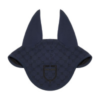 Bonnet Equestro imprimé monogramme Marine blazer / noir Bleu marine