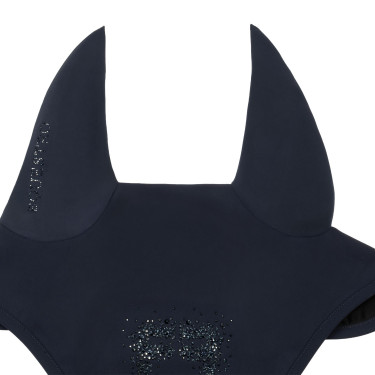 Bonnet Equestro en tissu technique avec logo en strass Marine blazer / marine blazer Bleu marine