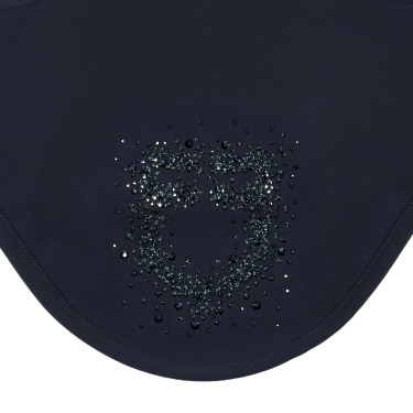 Bonnet Equestro en tissu technique avec logo en strass Marine blazer / marine blazer Bleu marine
