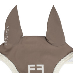 Bonnet Equestro à cordon tressé Walnut / blanc antique Marron