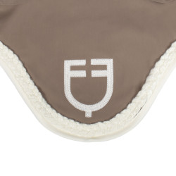 Equestro-vliegendeken met gevlochten koord Notenhout / antiek wit Bruin