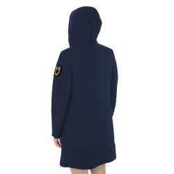 Manteau d’équitation femme Equestro déperlant coupe-vent