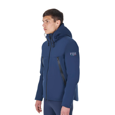 Waterdichte heren rijjas Equestro x FISE – Equi-Clic