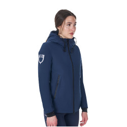 Waterdicht damesjack Equestro x FISE Marineblazer Marineblauw Waterdicht damesjack Equestro x FISE Marineblazer Marineblauw