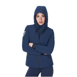 Waterdicht damesjack Equestro x FISE Marineblazer Marineblauw Waterdicht damesjack Equestro x FISE Marineblazer Marineblauw