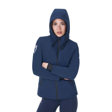 Waterdicht damesjack Equestro x FISE Marineblazer Marineblauw Waterdicht damesjack Equestro x FISE Marineblazer Marineblauw