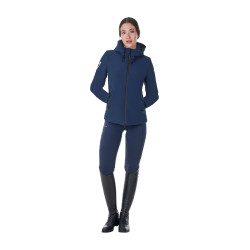 Waterdicht damesjack Equestro x FISE Marineblazer Marineblauw Waterdicht damesjack Equestro x FISE Marineblazer Marineblauw