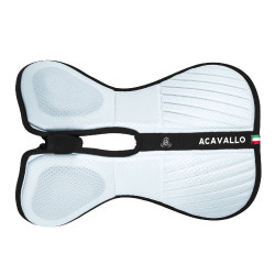 Acavallo Sublime impact 0 schokdemper half paneel vrij schoft voorverhoger Zwart