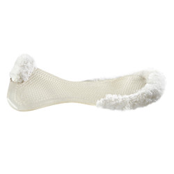 Antislip gel pad met lamsvacht voor paardrijzadel | Acavallo Antislip gel pad met lamsvacht voor paardrijzadel | Acavallo
