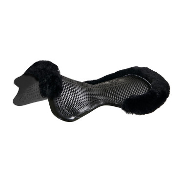 Amortisseur Acavallo Gel NS-S Classic-S découpé plat demi Noir / mouton noir