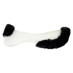 Acavallo Gel NS-S Classic-S vlak uitgesneden schokdemper Transparant / zwart schaap