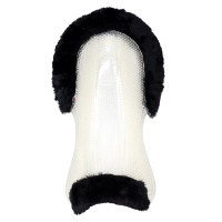 Acavallo Gel NS-S Classic-S vlak uitgesneden schokdemper Transparant / zwart schaap