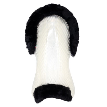 Acavallo Gel NS-S Classic-S vlak uitgesneden schokdemper Transparant / zwart schaap