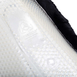 Acavallo Gel NS-S Classic-S vlak uitgesneden schokdemper Transparant / zwart schaap