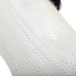 Amortisseur Acavallo Gel NS-S Classic-S découpé plat Transparent / mouton noir