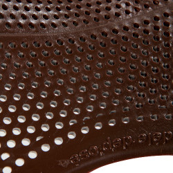 Acavallo Gel NS-S Classic-S vlak uitgesneden schokdemper Bruin / bruin schaap Acavallo Gel NS-S Classic-S vlak uitgesneden schokdemper Bruin / bruin schaap