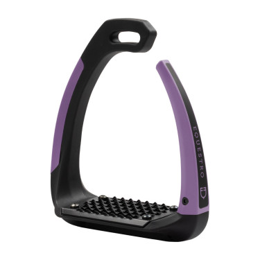 Étriers Supernova Equestro Junior Dahlia violet Noir