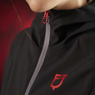 Waterdichte damesrijjas lang Equestro Ridertechnology Waterdichte damesrijjas lang Equestro Ridertechnology