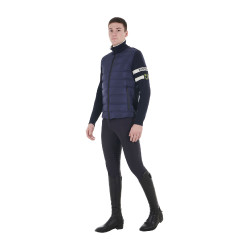 Equestro herenjas van nylon en tricot met ritssluiting Marineblazer Marineblauw
