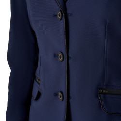 Veste de concours Equestro fille en tissu technique Marine blazer Bleu marine Veste de concours Equestro fille en tissu technique Marine blazer Bleu marine