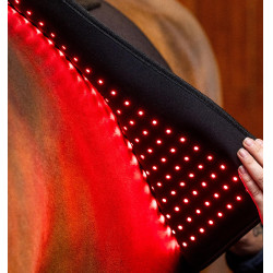 Tapis de Thérapie par Lumière Rouge LED Horseware Noir / noir