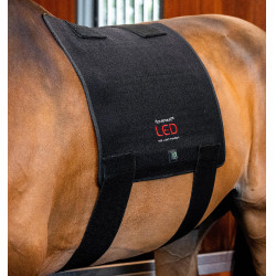 Tapis de Thérapie par Lumière Rouge LED Horseware Noir / noir