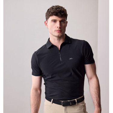 T-shirt d'entrainement Horseware Mattia manches courtes homme Noir T-shirt d'entrainement Horseware Mattia manches courtes homme Noir