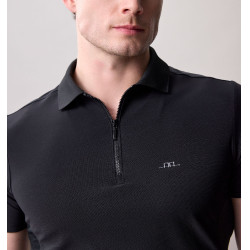 Herenshirt Horseware Mattia met korte mouwen voor training Zwart Herenshirt Horseware Mattia met korte mouwen voor training Zwart