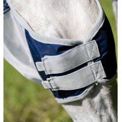 Horseware Shield vliegmasker Marine / zilver Blauw