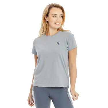 T-Shirt Horseware manches courtes Active femme Bleu chiné T-Shirt Horseware manches courtes Active femme Bleu chiné