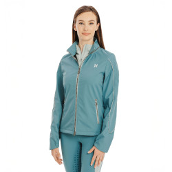 Veste imperméable Horseware Ascend femme Vert juniper