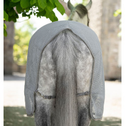 Chemise filet séchante AirNet Amigo Bleu chiné / gris titanium / argent