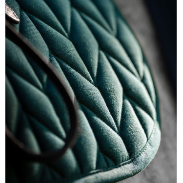 Tapis de selle Close Contact Horseware Vert dynastie