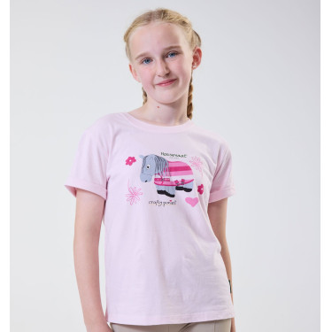 T-shirt enfant équitation coton – Horseware Crafty Pony