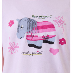 T-shirt enfant équitation coton – Horseware Crafty Pony
